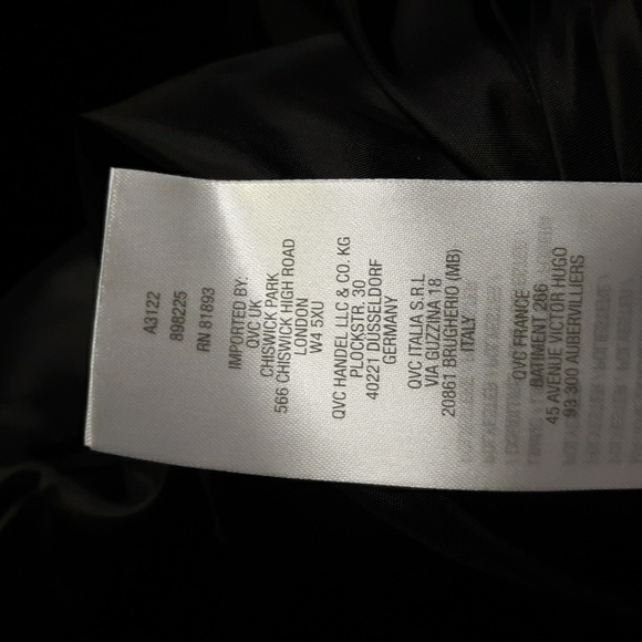 Denim & Co Black Jacket/Coat - Picture 9 of 9